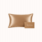 Caramel Capsule Hidden Zipper Pillowcase with Piping
